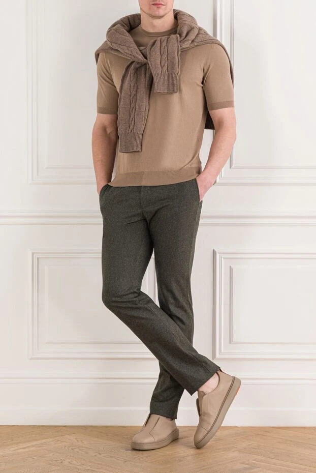 Cesare di Napoli джемпер короткий рукав 192444 - фото 2