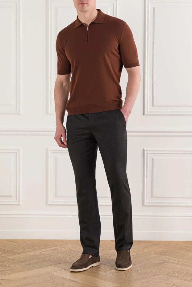 Cesare di Napoli поло короткий рукав 192460 - фото 2