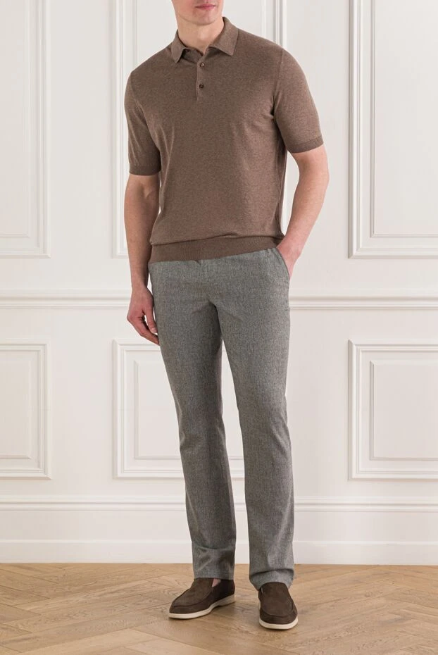 Cesare di Napoli поло короткий рукав 192496 - фото 2