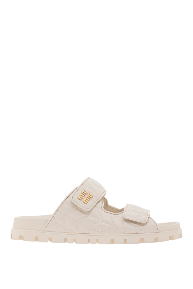 Miu Miu шльопанцi, сандалії 192618 - фото 1