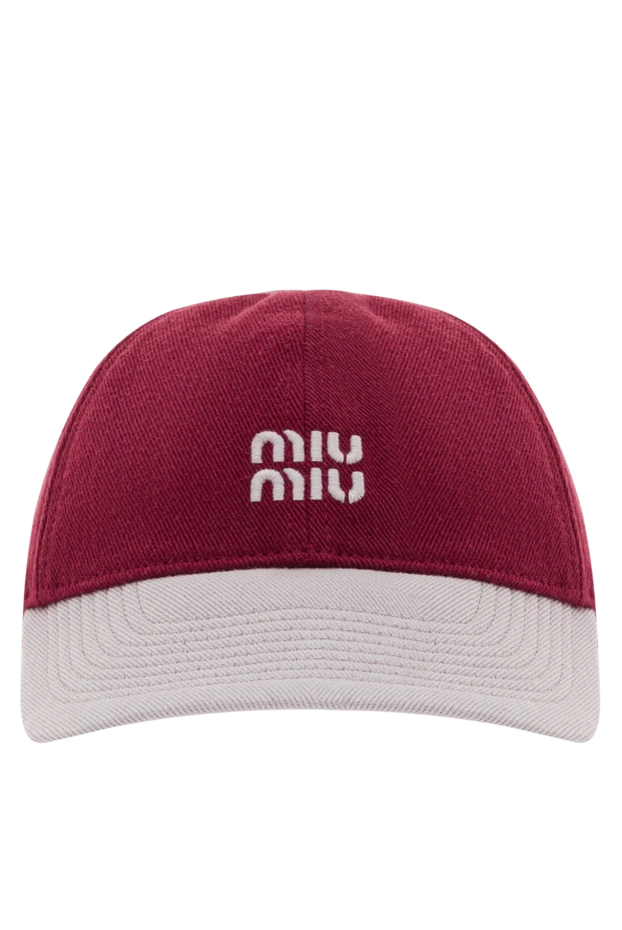 Miu Miu кепка 192630 - фото 1