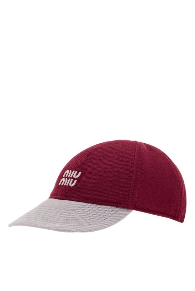 Miu Miu кепка 192630 - фото 3