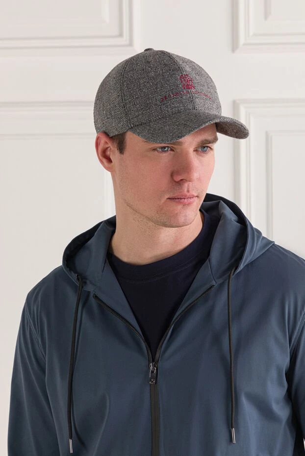 Brunello Cucinelli кепка 192637 - фото 2