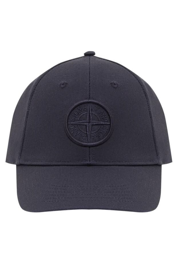 Stone Island a dark blue six-piece baseball cap with raised compass embroidery. 192707 - photo 1