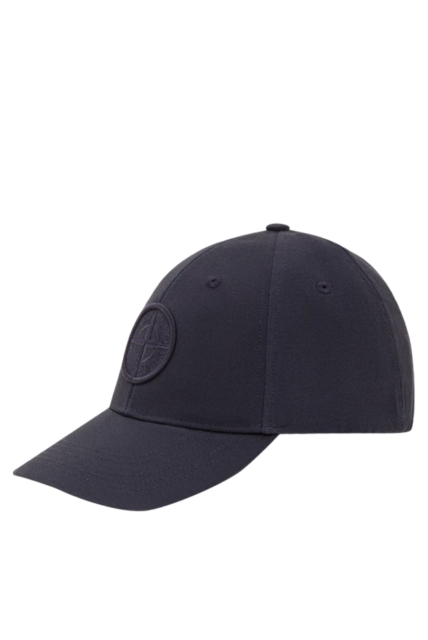 Stone Island a dark blue six-piece baseball cap with raised compass embroidery. 192707 - photo 3