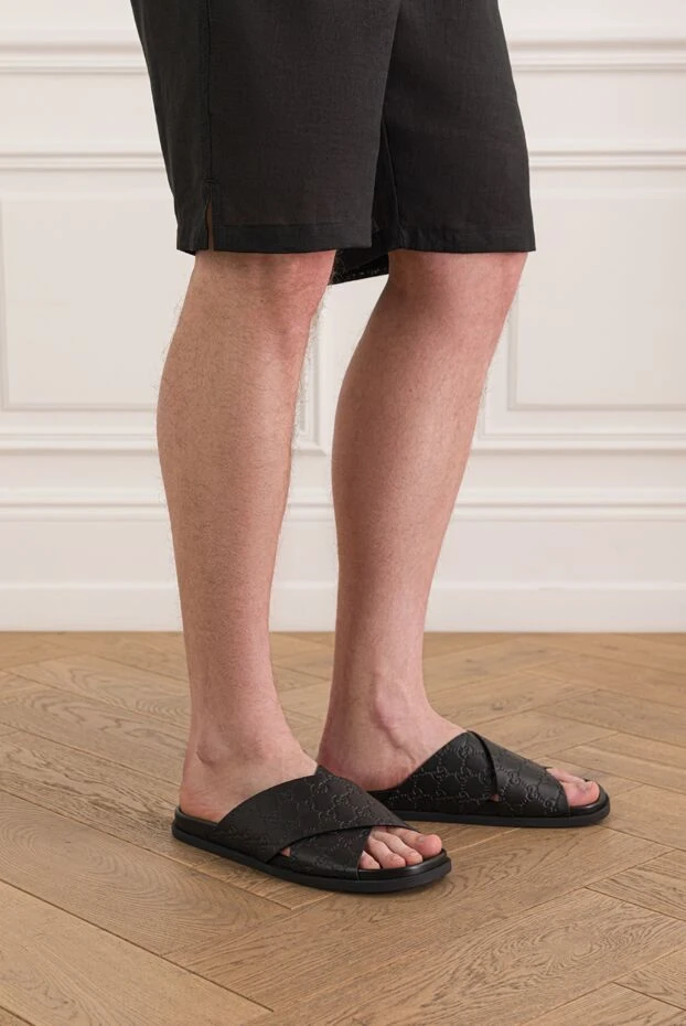 Gucci шлепанцы, сандаліі 192751 - фото 2