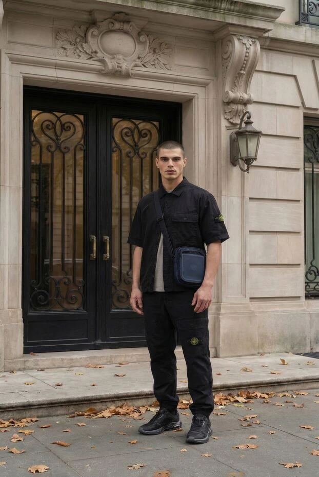 Gucci gucci 2.0 sneakers in black mesh and leather with a green and red web stripe 192753 - photo 3