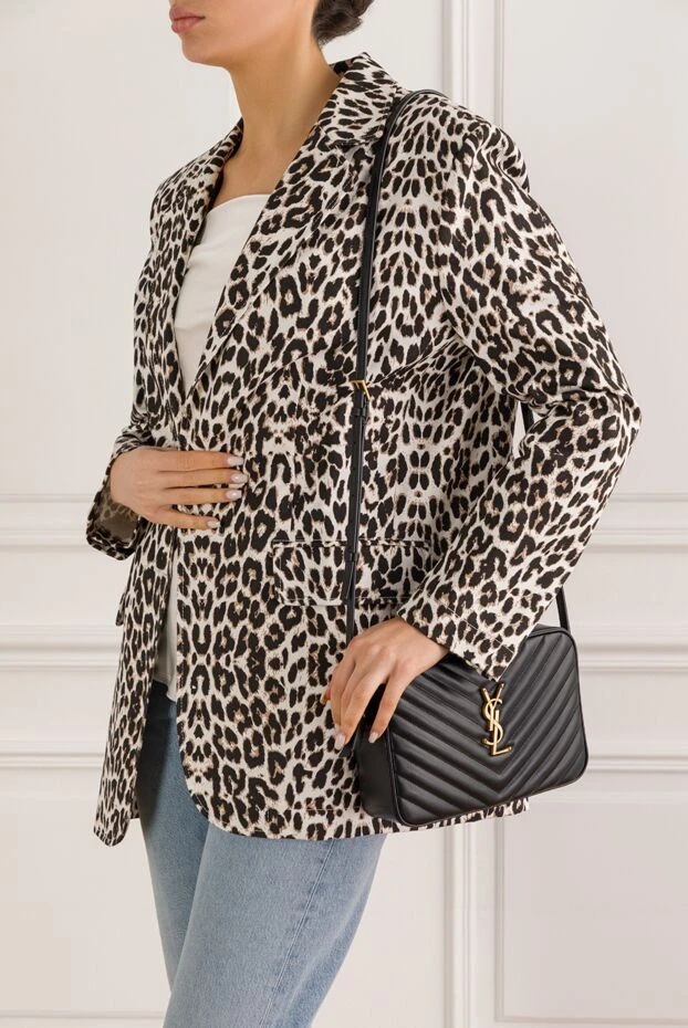 Saint Laurent lou quilted leather crossbody bag with adjustable leather strap 192790 - photo 2