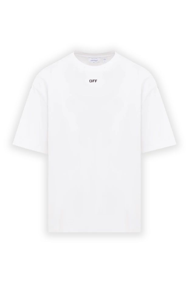 Off-White чоловіча футболка з великим принтом arrows на спині 192985 - фото 1