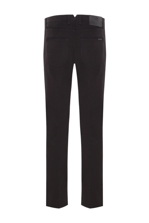 Stefano Ricci black cotton jeans with a straight fit and simple trim 193139 - photo 2