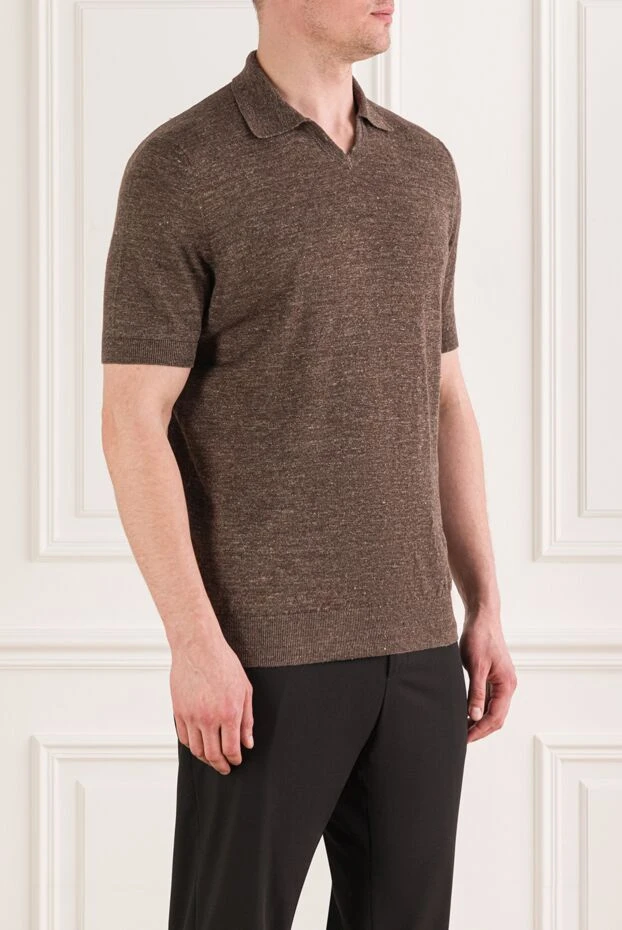 Cesare di Napoli поло короткий рукав 193289 - фото 3