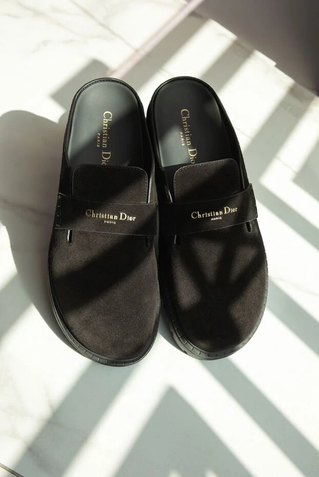 Dior dior boy black suede calfskin mules 193304 - photo 3