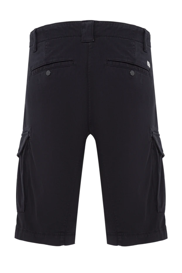 C.P.Company мужские шорты-карго в черном цвете из эластичного хлопкового сатина 193354 - фото 2