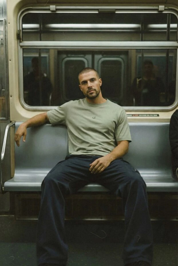 C.P.Company футболка с логотипом на груди из высококачественного хлопкового джерси 193358 - фото 2