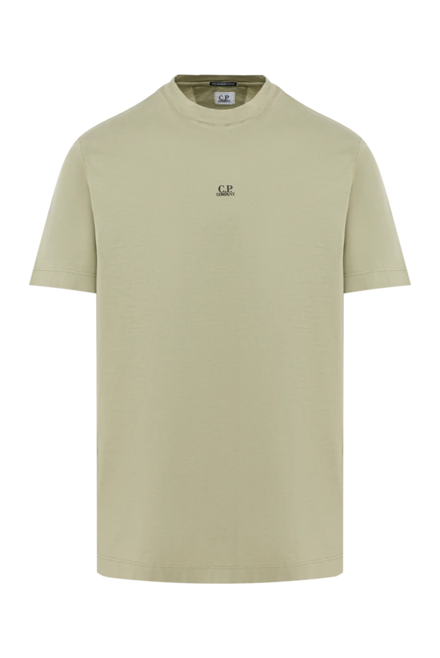 C.P.Company футболка с логотипом на груди из высококачественного хлопкового джерси 193358 - фото 1