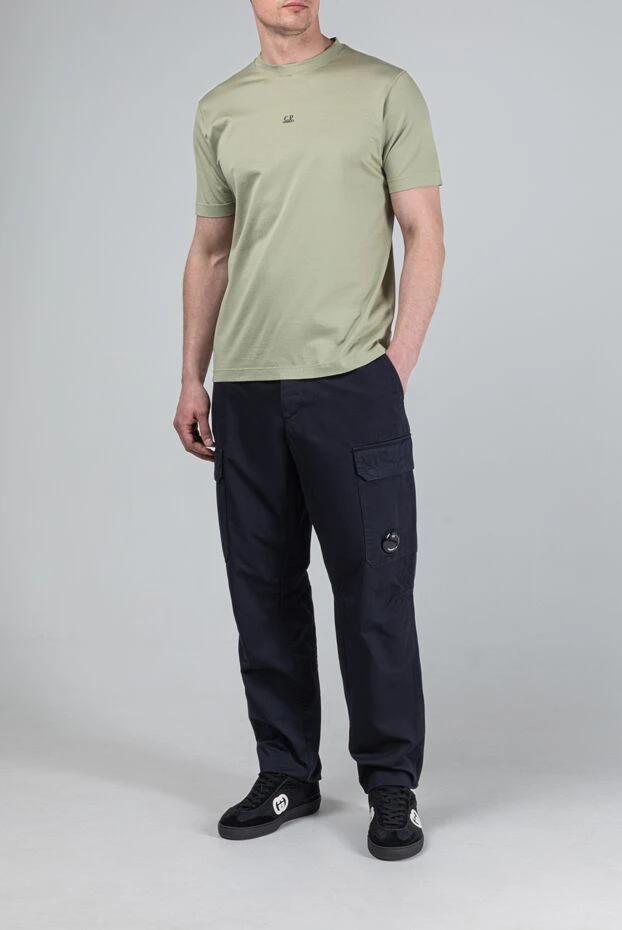 C.P.Company t-shirt with logo on the chest made of high-quality cotton jersey 193358 - photo 3