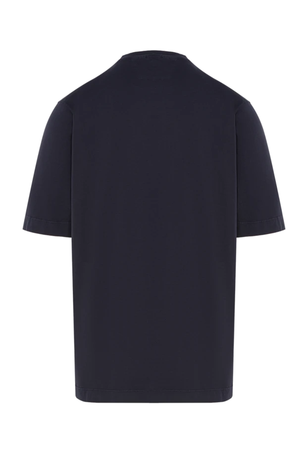 C.P.Company футболка черная с логотипом на груди из хлопкового джерси 193360 - фото 3