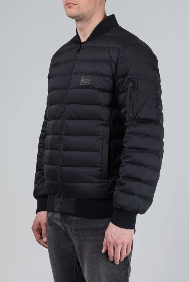 Dolce & Gabbana black quilted down bomber jacket 193392 - photo 3