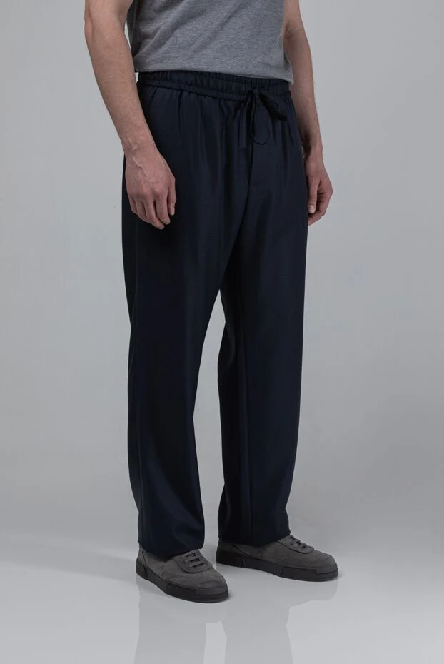 Dolce & Gabbana bird's eye wool track pants 193405 - photo 3