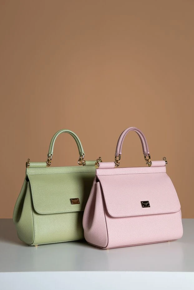 Dolce & Gabbana small pink sicily dauphine calfskin bag 193418 - photo 2