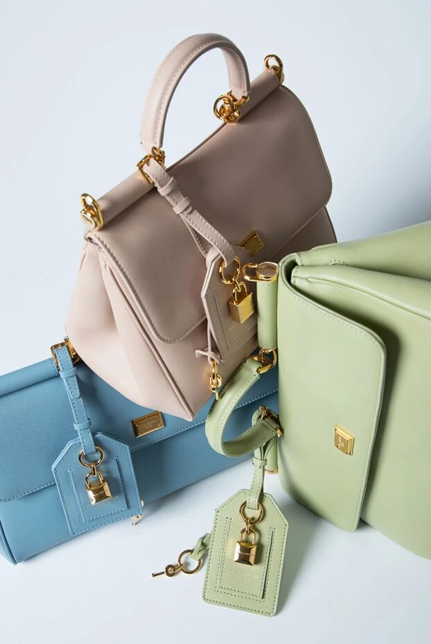 Dolce & Gabbana my sicily green calfskin plonge bag 193420 - photo 3