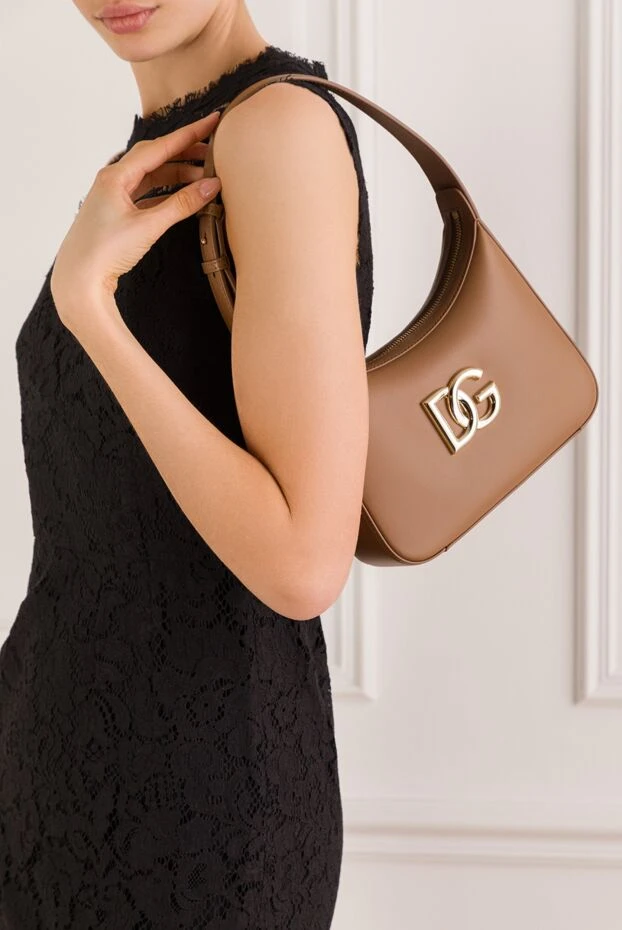Dolce & Gabbana brown women's shoulder bag 3.5 193422 - photo 3