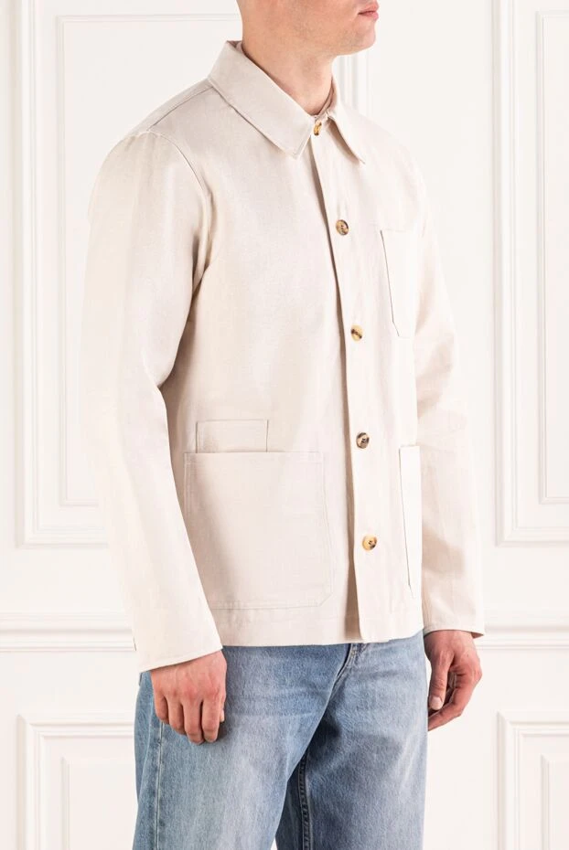 Jacob Cohen men's work-style jacket with a straight cut and a turn-down collar 193488 - photo 3