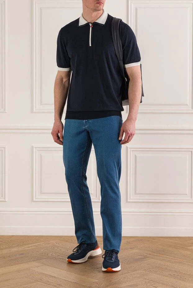 Kiton поло короткий рукав 193534 - фото 2