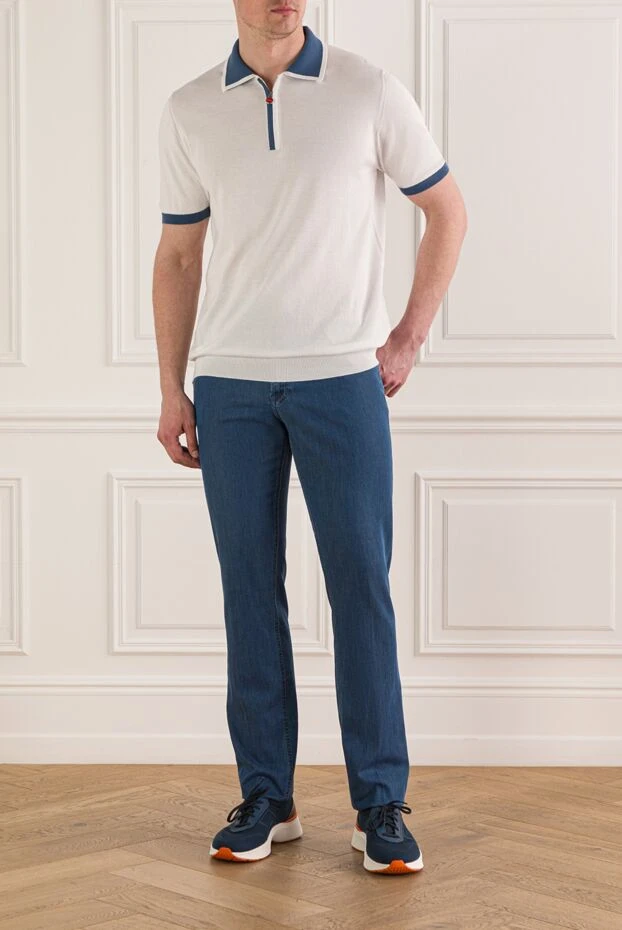 Kiton поло  короткий рукав 193535 - фото 3