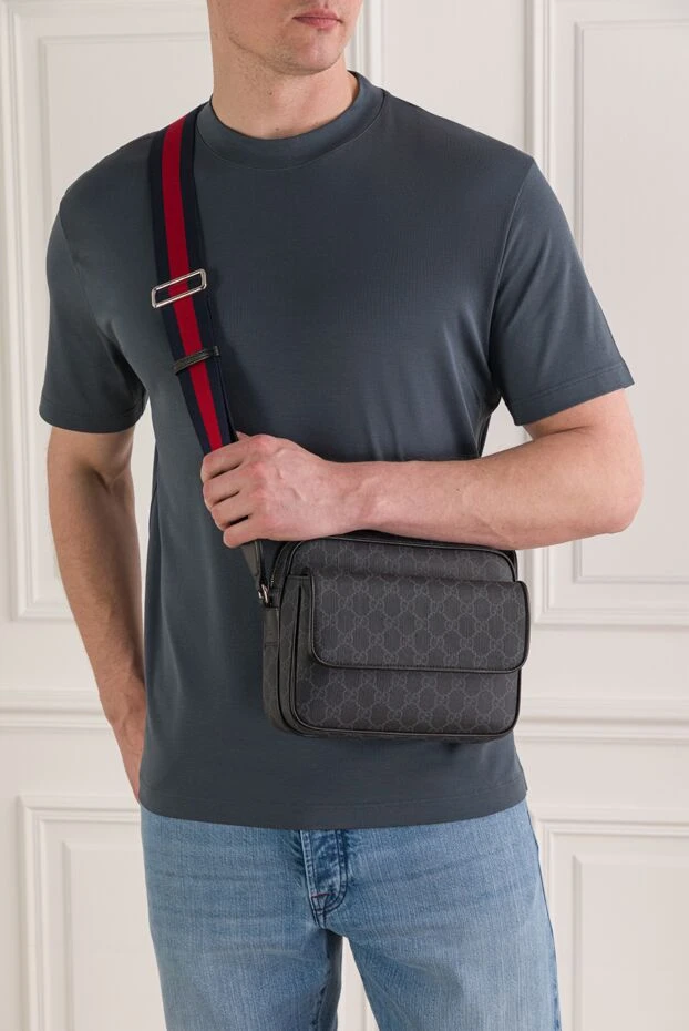 Small GG shoulder bag in black - photo 2