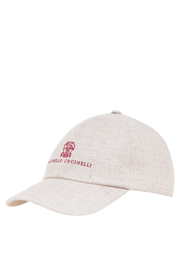 Brunello Cucinelli мужская бейсболка с изогнутым козырьком и логотипом бренда 193702 - фото 3