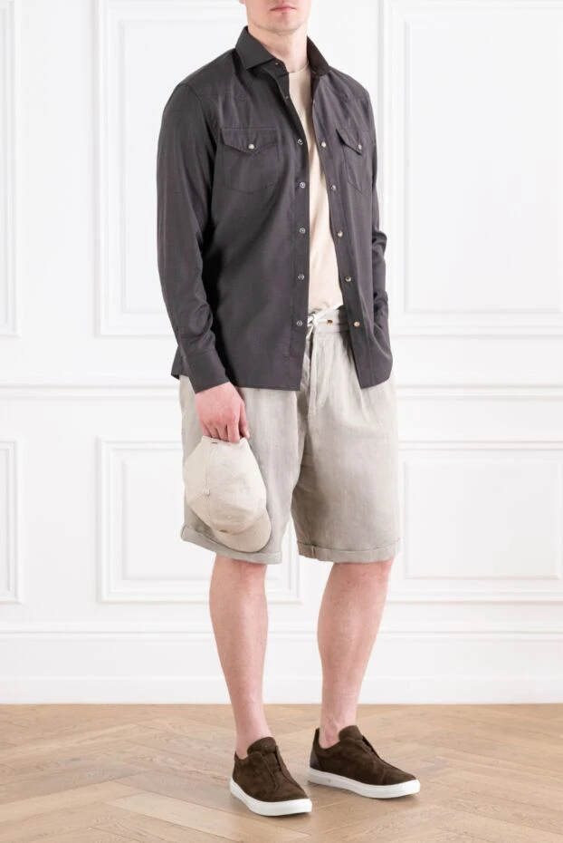 Brunello Cucinelli шорти 193703 - фото 3