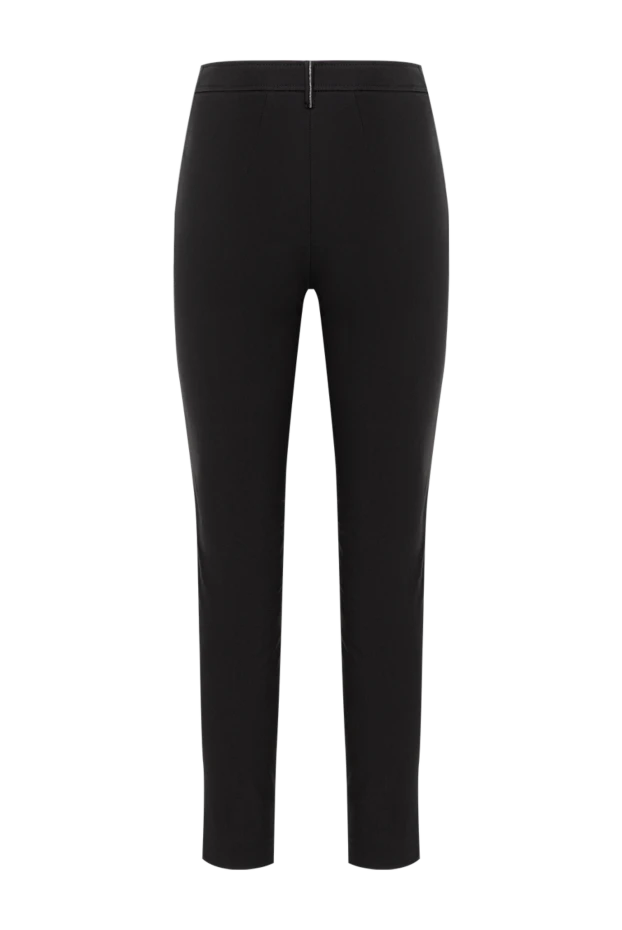 Brunello Cucinelli black stretch jersey leggings 193806 - photo 2