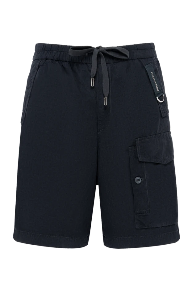 Dolce & Gabbana black waxed faille bermuda shorts 193828 - photo 1