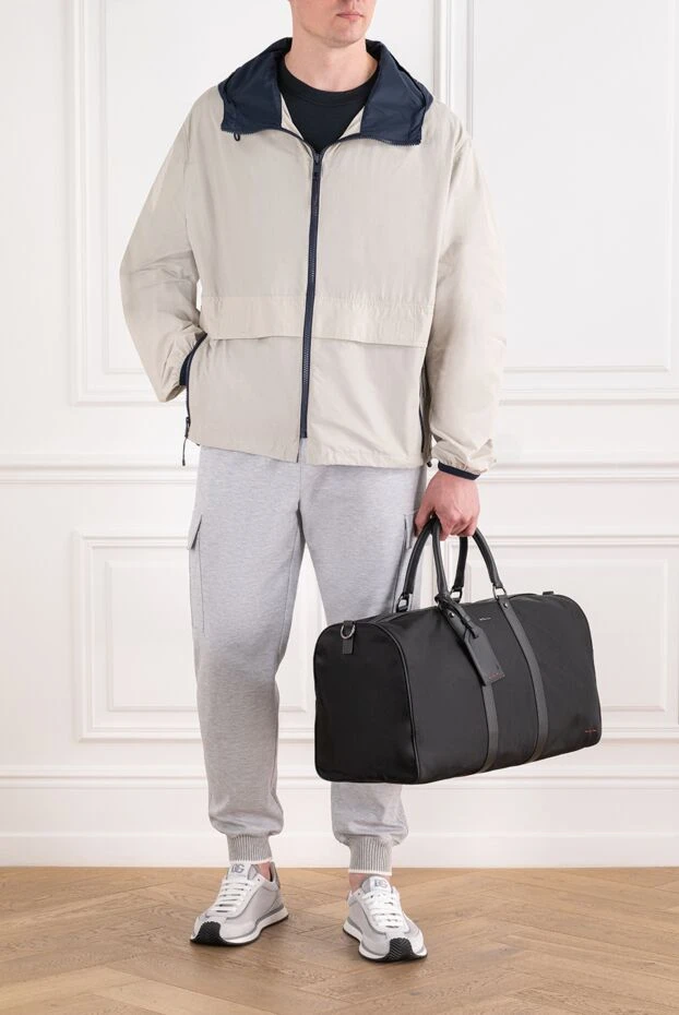 Dolce & Gabbana men's lightweight demi-season windbreaker in light beige 193835 - photo 3