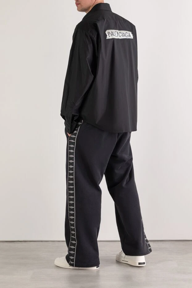 Balenciaga men's loose-fitting shirt with a straight hem and wide sleeves 193948 - photo 1