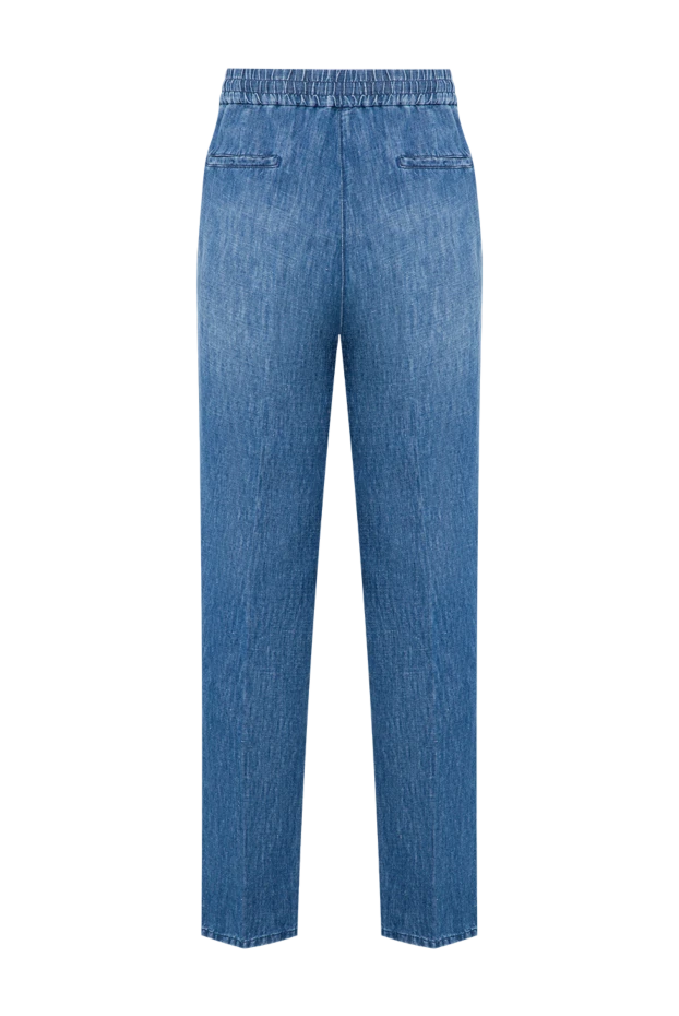 Brunello Cucinelli чоловічі сині штани з легкого деніму 193959 - фото 3
