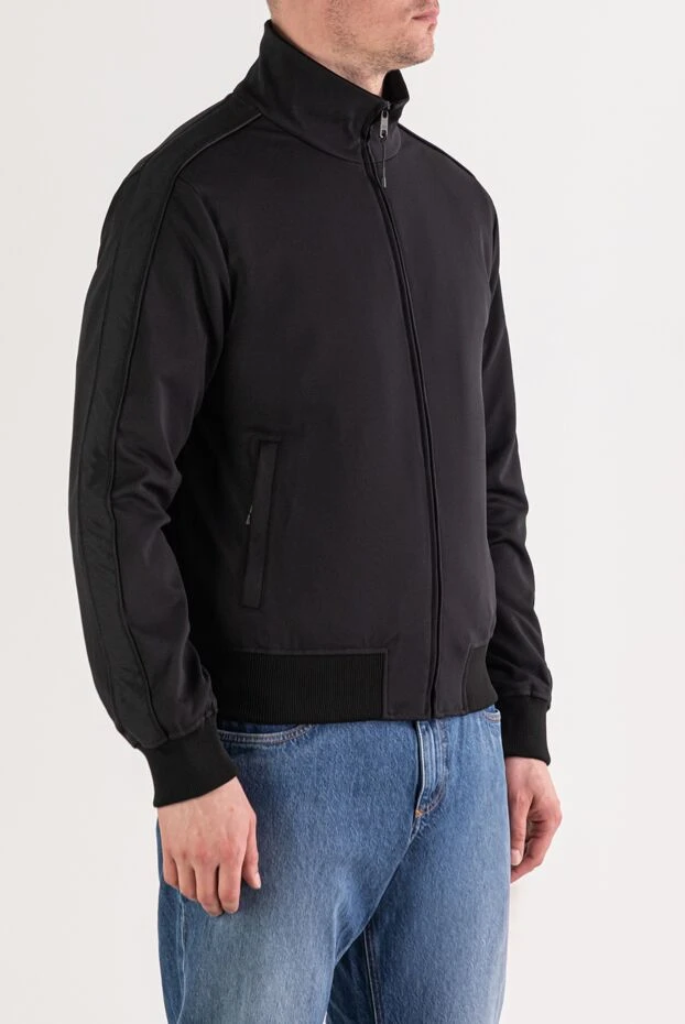 Dolce & Gabbana men's sporty zip-up bomber jacket with a stand-up collar 194022 - photo 3