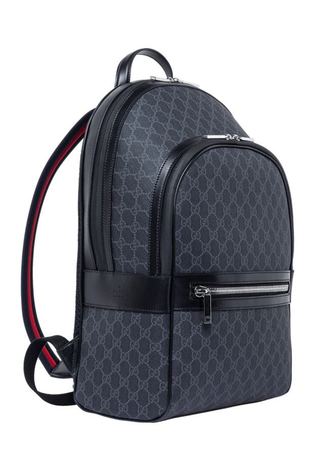 Gucci рюкзак porter середнього розміру сірого кольору 194032 - фото 3