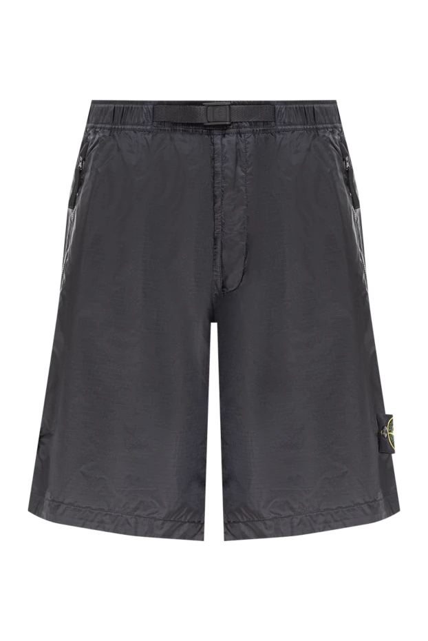 Stone Island mid-length swim trunks in soft brushed recycled nylon with zipped pockets 194044 - photo 1