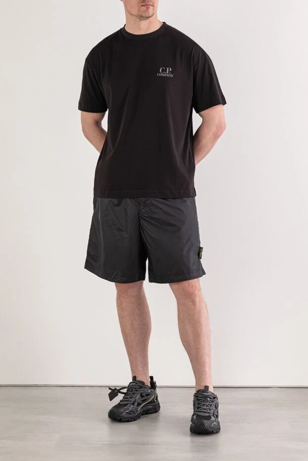 Stone Island mid-length swim trunks in soft brushed recycled nylon with zipped pockets 194044 - photo 2