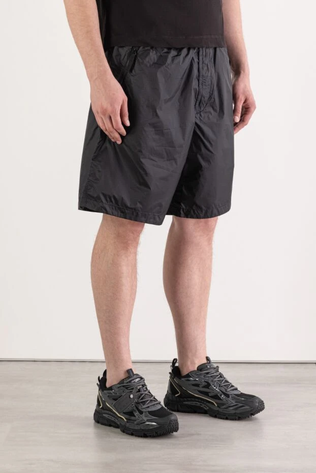 Stone Island mid-length swim trunks in soft brushed recycled nylon with zipped pockets 194044 - photo 3