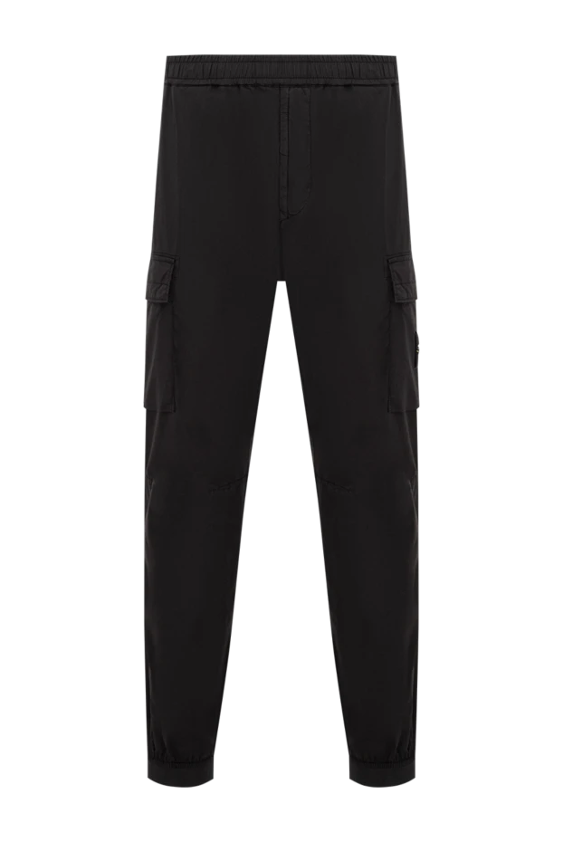 Stone Island stretch organic cotton twill cargo pants with multiple pockets 194055 - photo 1