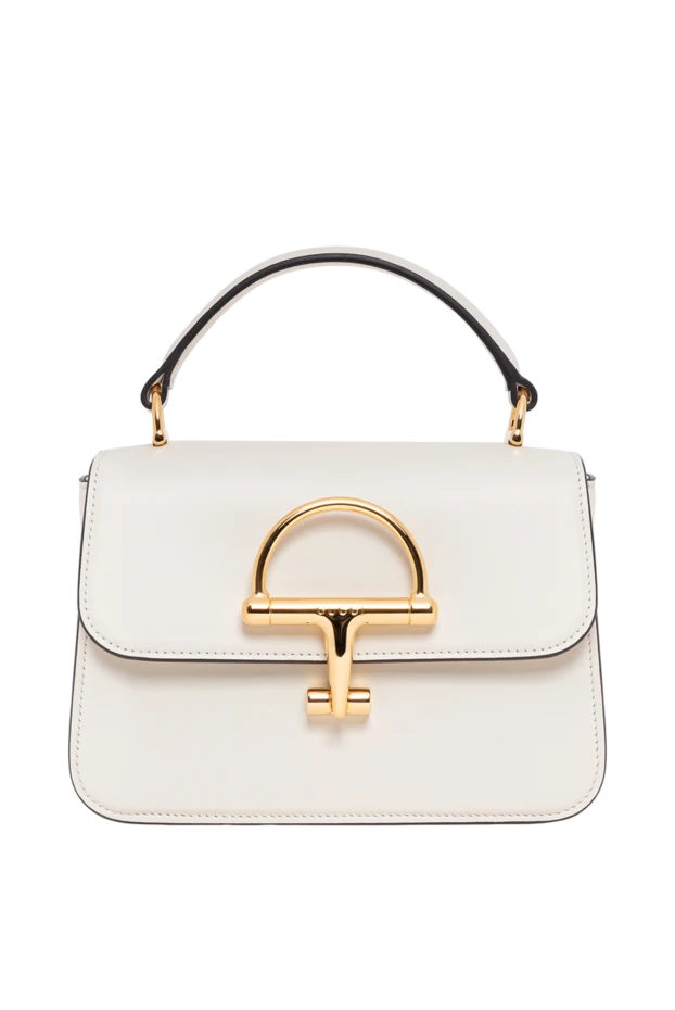 Gucci маленькая сумка siena с верхней ручкой белого цвета 194291 - фото 1