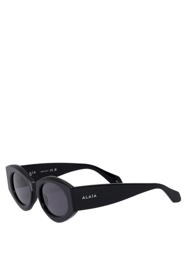 Alaia black geometric sunglasses 194351 - photo 3