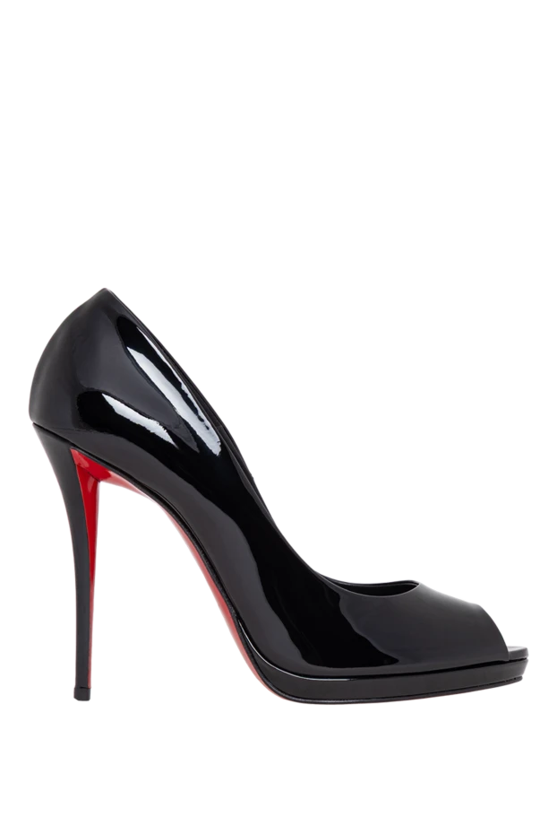 Lady Z black patent calfskin pumps - photo 1
