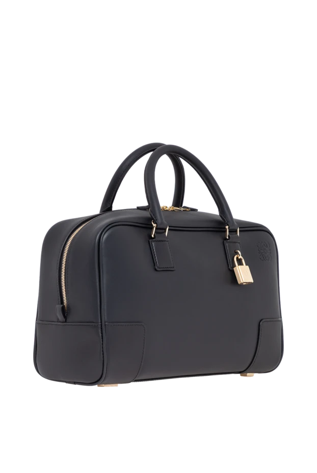 Loewe amazona 28 bag in black nappa calfskin 194373 - photo 3