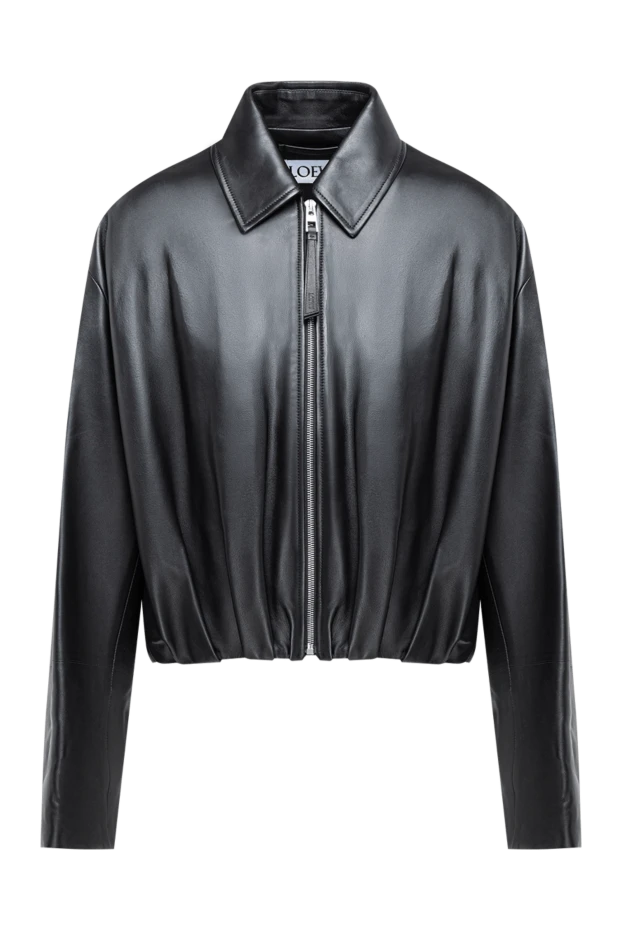 Loewe women's black jacket made of soft and lightweight nappa leather 194374 - photo 1