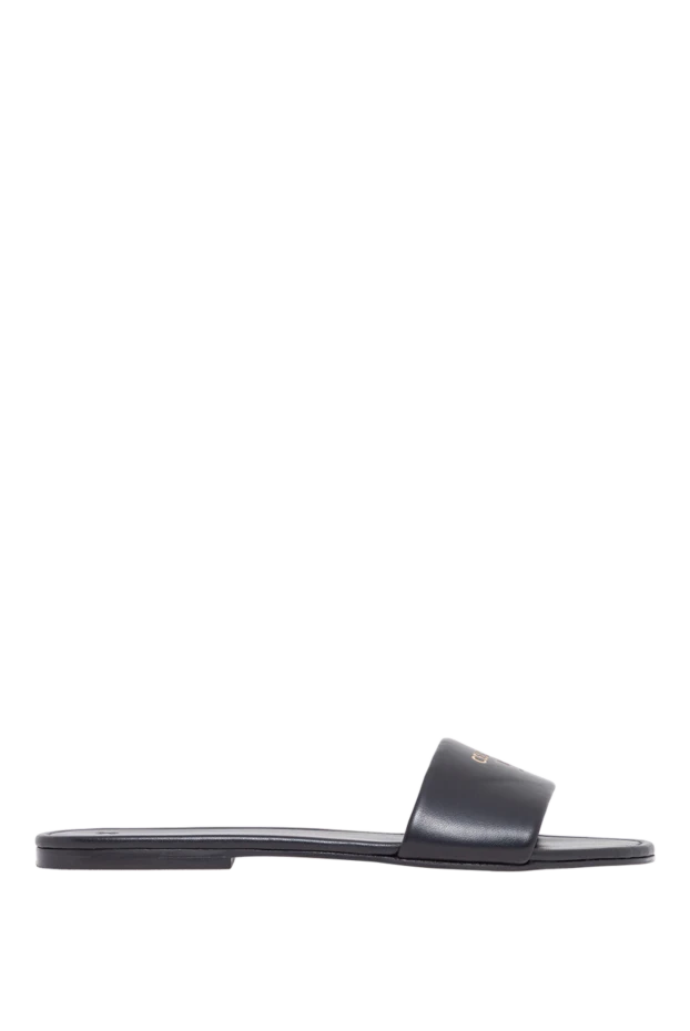 Black women's sheepskin flip-flops - photo 1