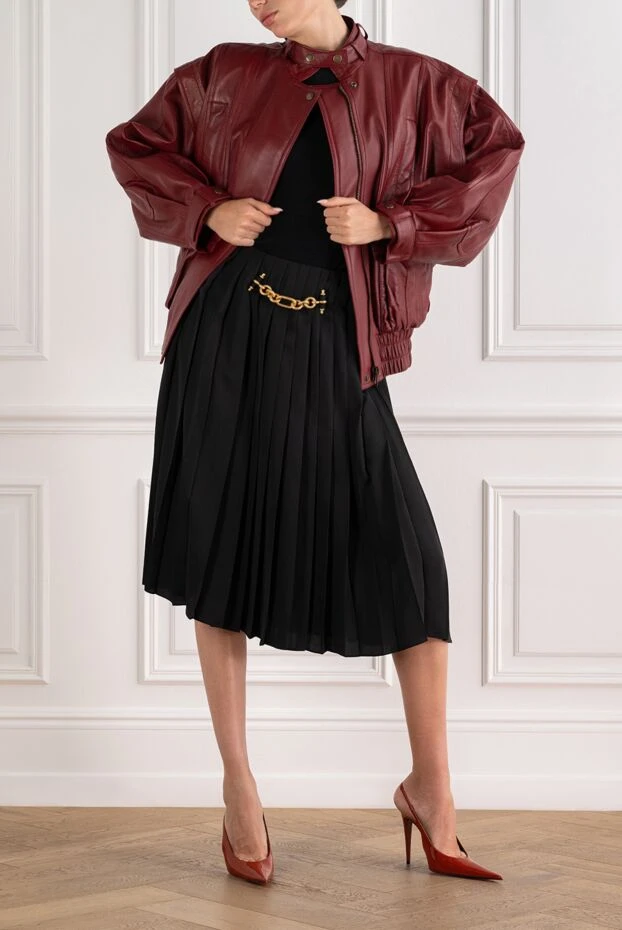 Balmain leather jacket 194412 - photo 2